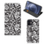 iPhone 12 Mini Smart Cover Black Flowers - B2C Telecom