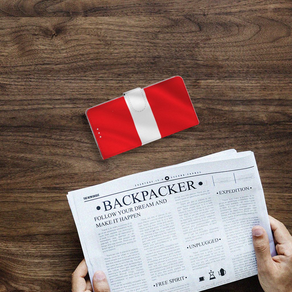 Huawei Y7 (2019) Bookstyle Case Denemarken