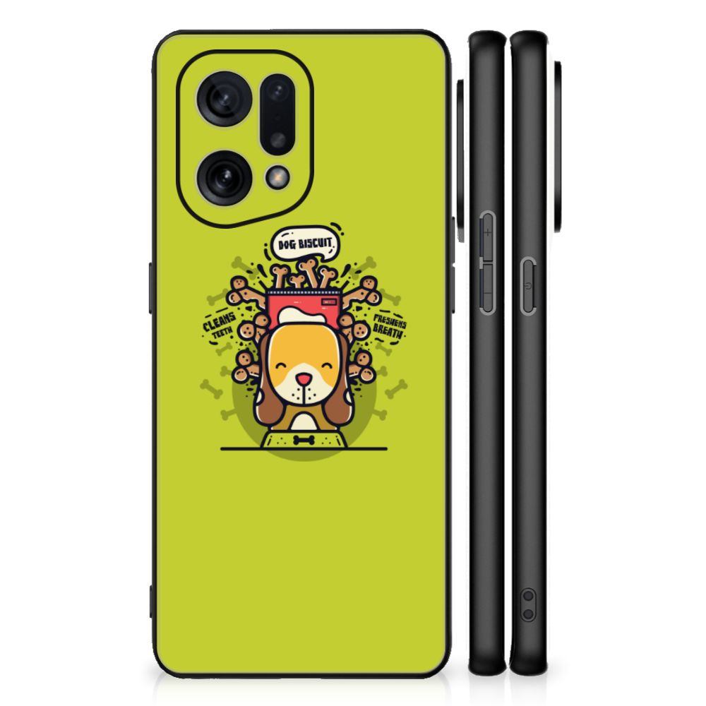 OPPO Find X5 Hoesje Doggy Biscuit B2C Telecom