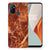 OnePlus Nord N100 TPU Siliconen Hoesje Marmer Bruin B2C Telecom