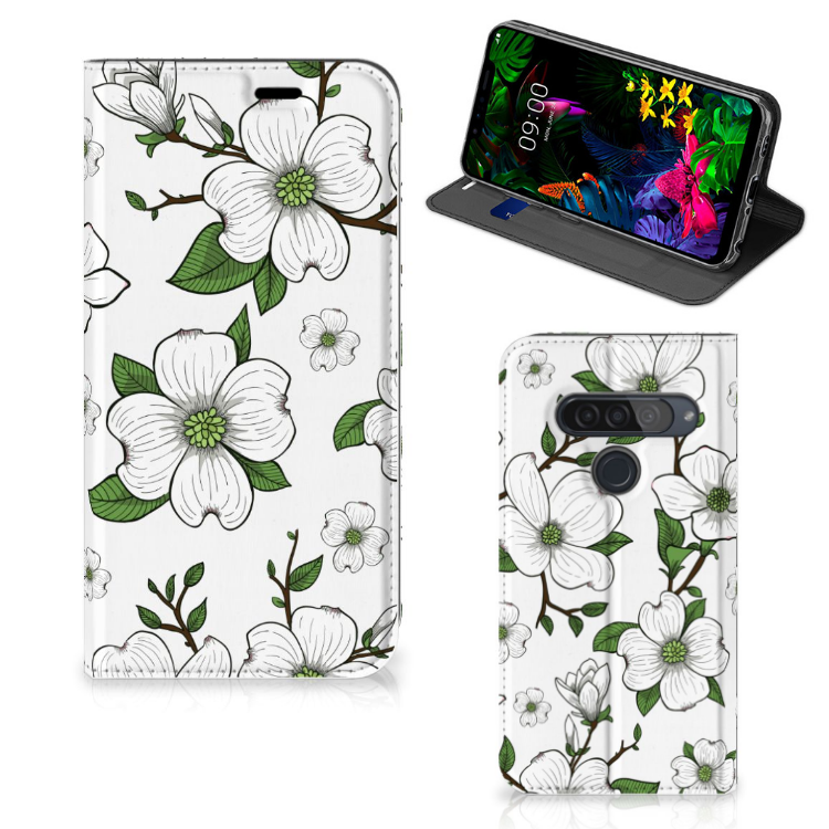 LG G8s Thinq Smart Cover Dogwood Flowers - B2C Telecom