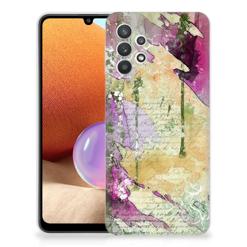 Hoesje maken Samsung Galaxy A32 4G | A32 5G Enterprise Editie Letter Painting B2C Telecom
