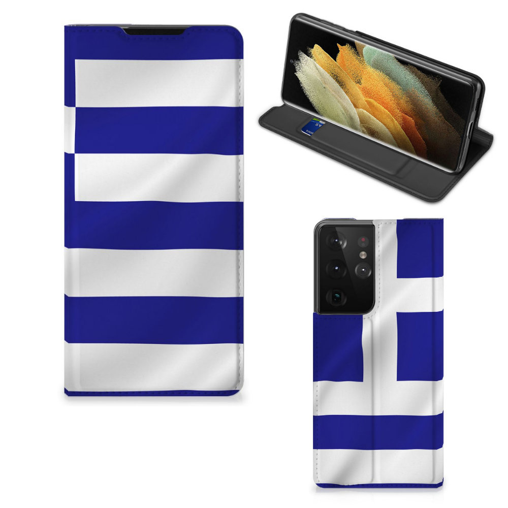 Samsung Galaxy S21 Ultra Standcase Griekenland - B2C Telecom