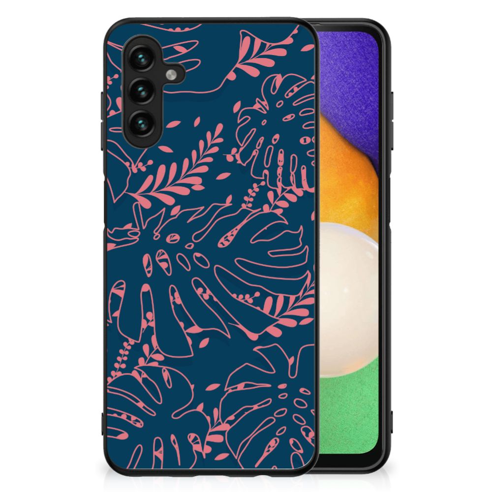 Samsung Galaxy A13 5G | A04s Bloemen Hoesje Palm Leaves