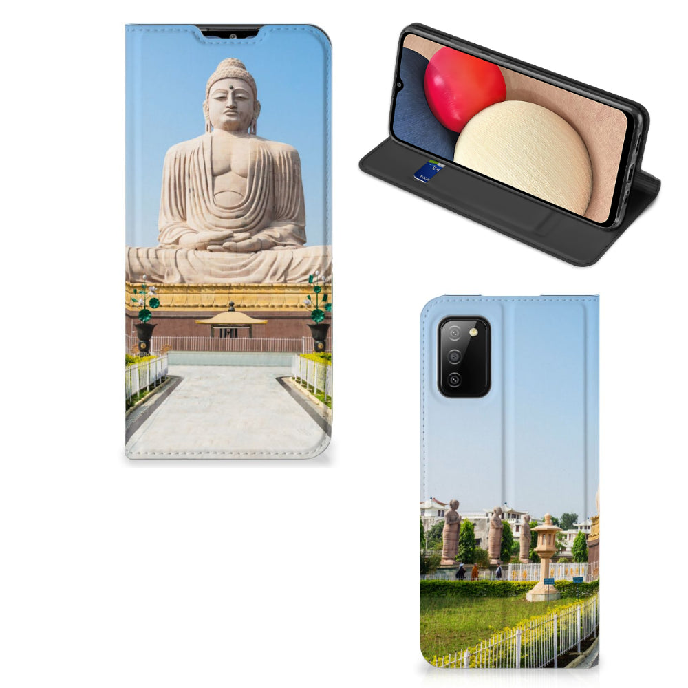 Samsung Galaxy M02s | A02s Book Cover Boeddha