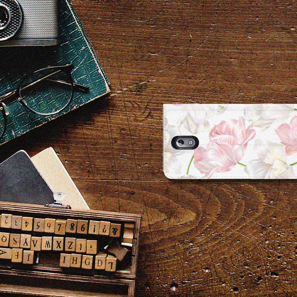 Nokia 3.1 (2018) Smart Cover Lovely Flowers