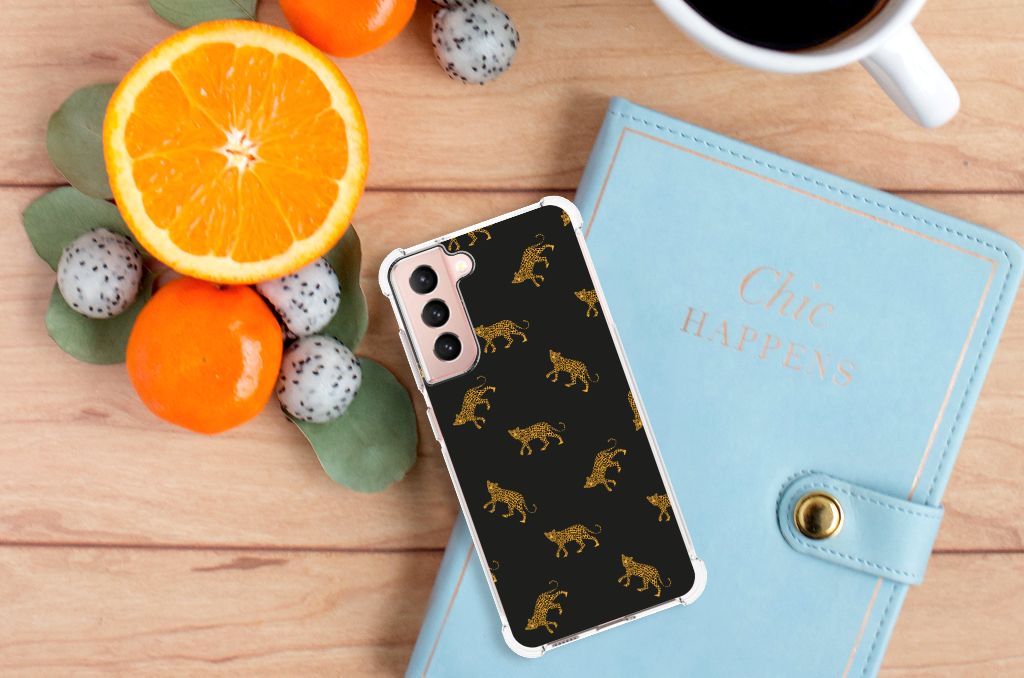 Case Anti-shock voor Samsung Galaxy S21 FE Leopards B2C Telecom
