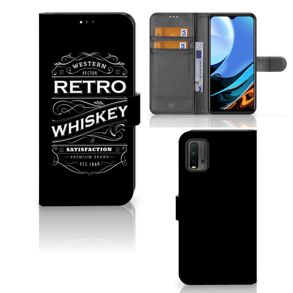 Xiaomi Redmi 9T | Poco M3 Book Cover Whiskey