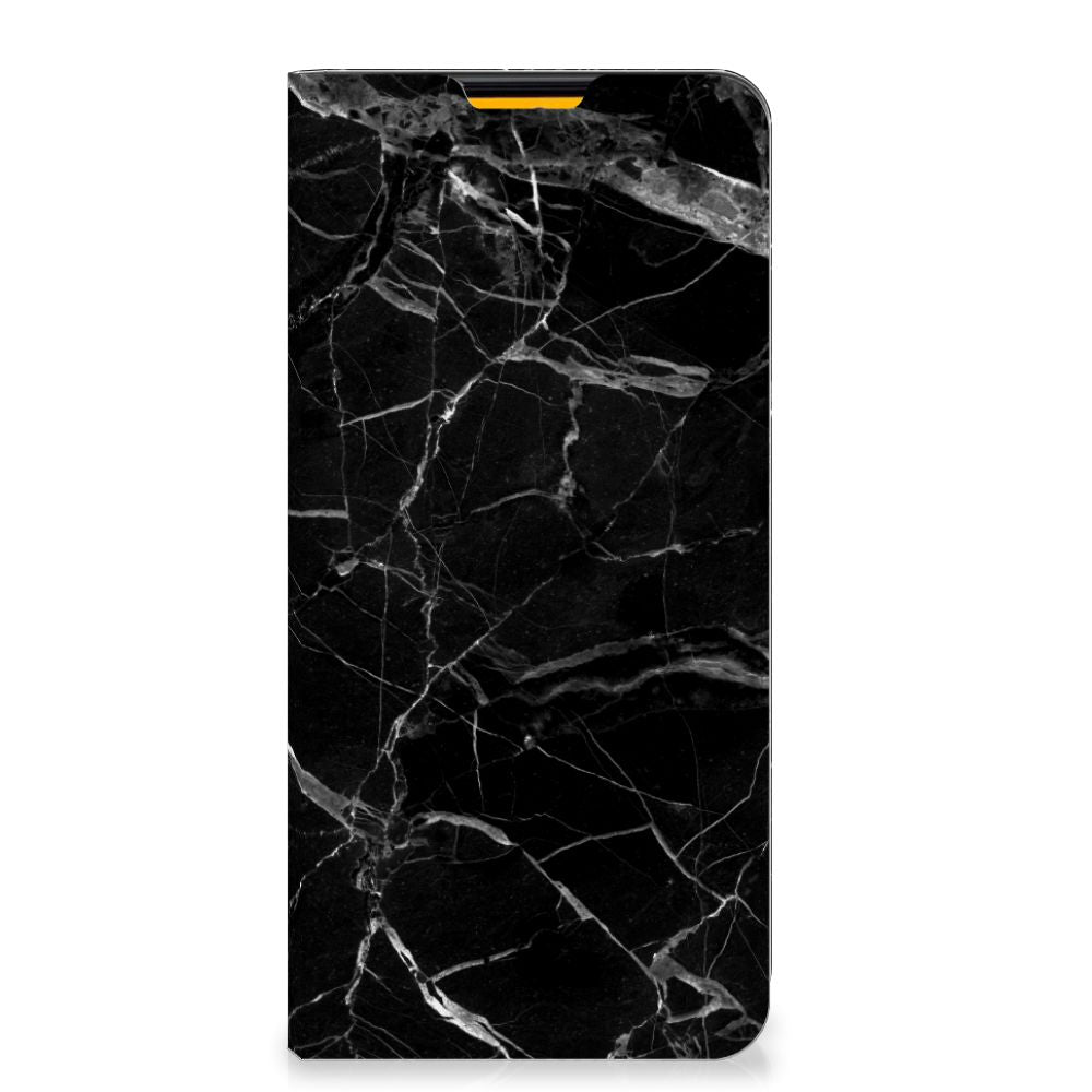 Samsung Galaxy M52 Standcase Marmer Zwart - Origineel Cadeau Vader - B2C Telecom