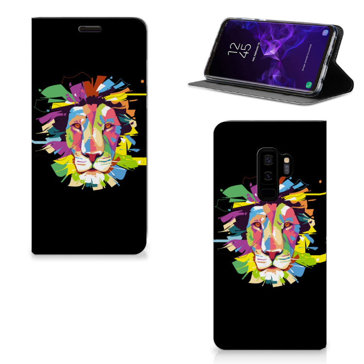 Samsung Galaxy S9 Plus Magnet Case Lion Color