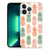 iPhone 13 Pro Max Siliconen Case Ananas met kleurrijke ananaspatroon đē.