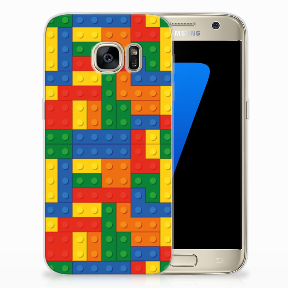Samsung Galaxy S7 TPU bumper Blokken