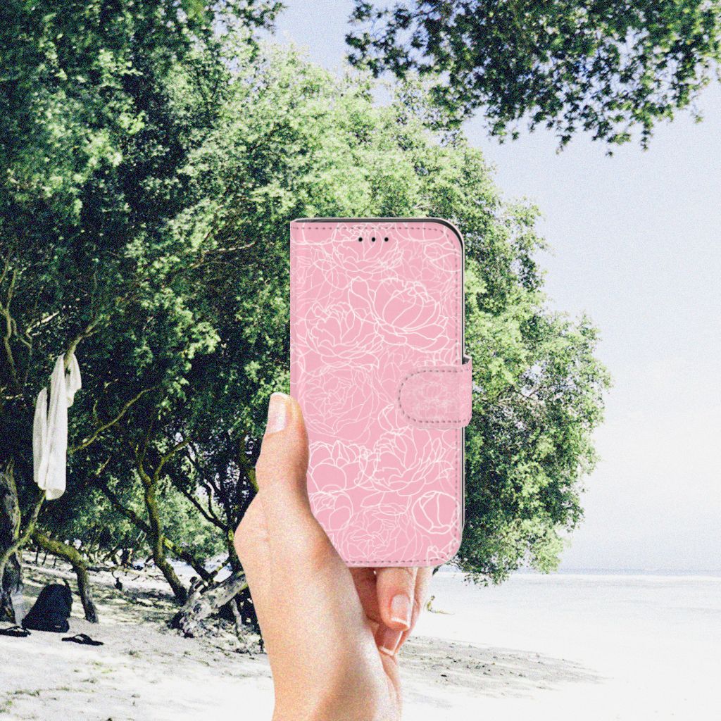 Apple iPhone 11 Pro Hoesje White Flowers
