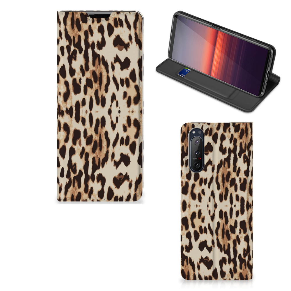 Sony Xperia 5 II Hoesje maken Leopard - B2C Telecom