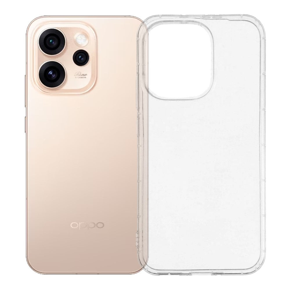 TPU Hoesje OPPO Reno15 Pro Transparant | Back Cover met Valbescherming