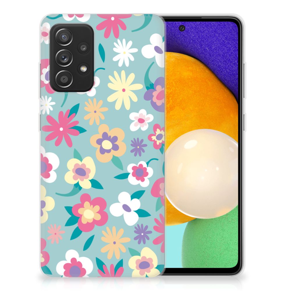 Samsung Galaxy A52 (5G/4G) TPU Case Flower Power