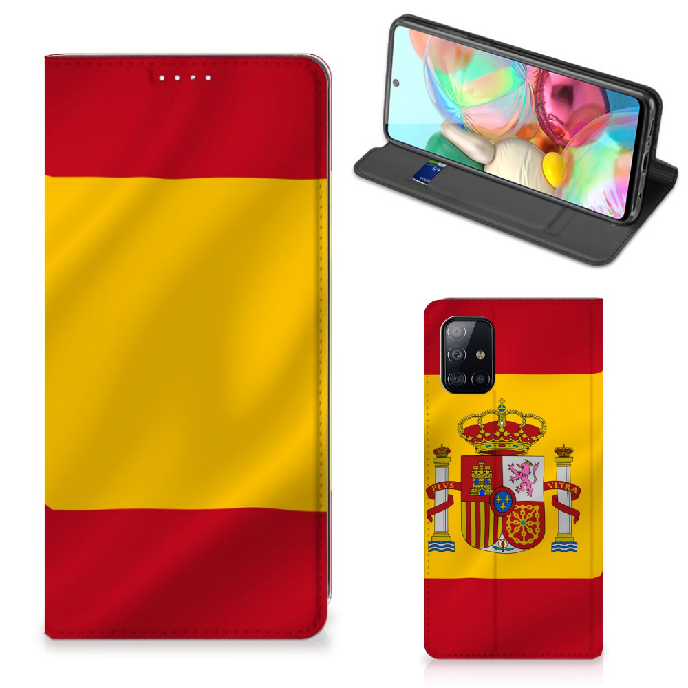 Samsung Galaxy A71 Standcase Spanje - B2C Telecom