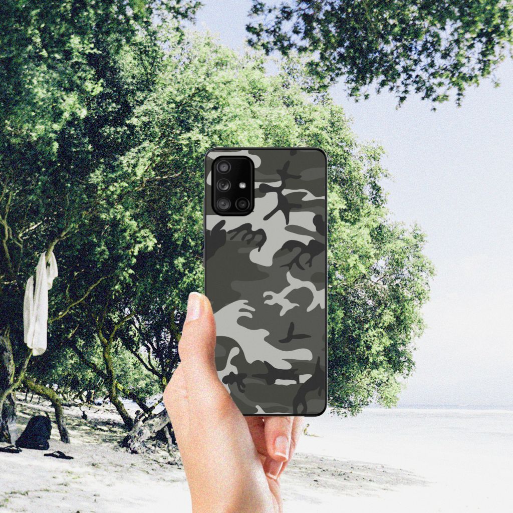 Samsung Galaxy A71 Back Case Army Light B2C Telecom