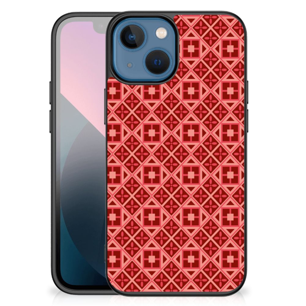 Apple iPhone 13 mini Back Case Batik Rood