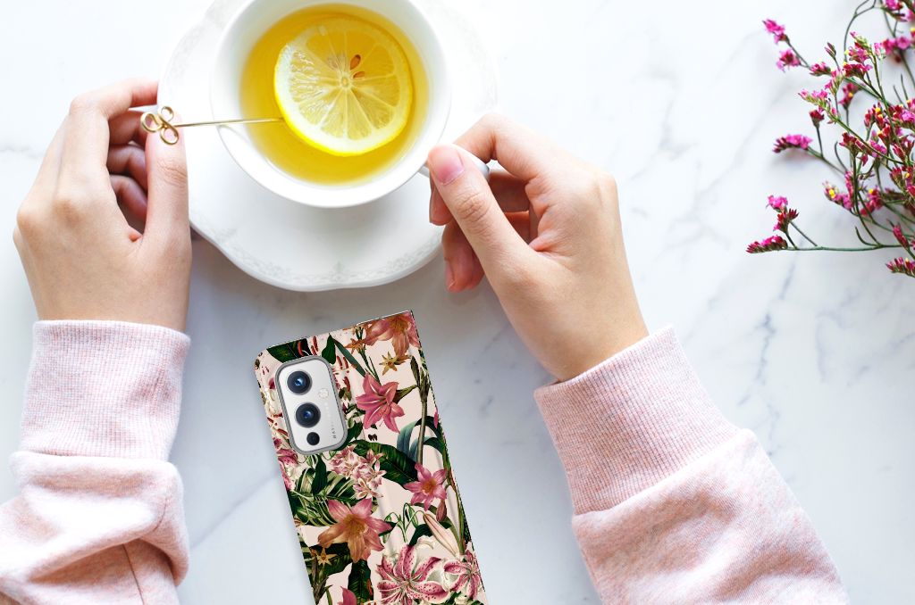 OnePlus 9 Smart Cover Flowers - B2C Telecom