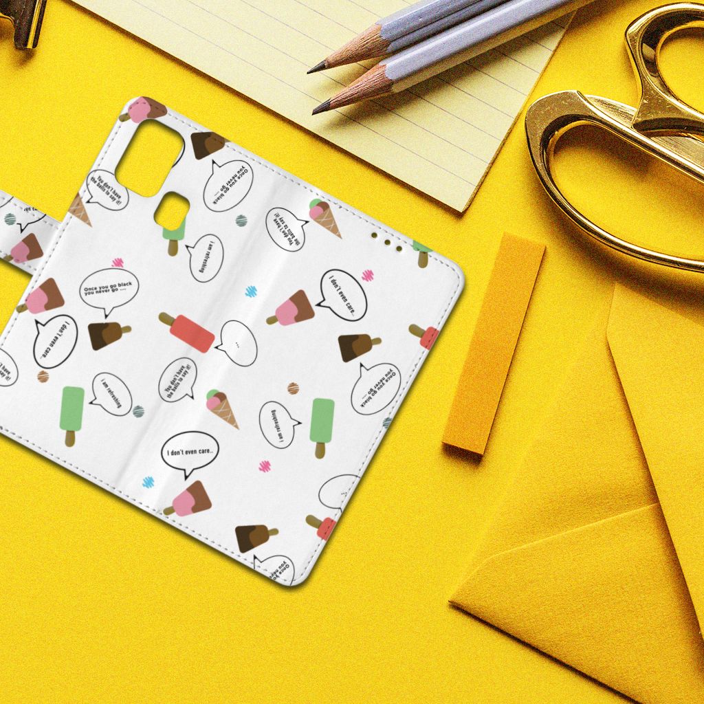 Samsung Galaxy M31 Book Cover IJsjes