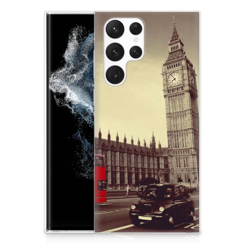 Samsung Galaxy S22 Ultra Siliconen Back Cover Londen B2C Telecom