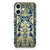iPhone 16 plus TPU Case Beige Flowers