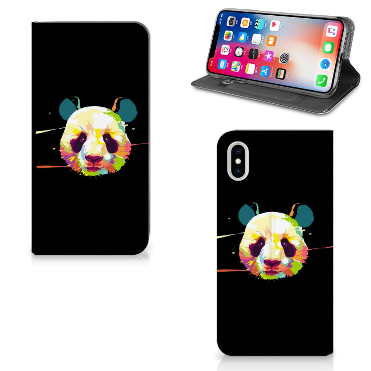 Apple iPhone Xs Max Magnet Case Panda Color