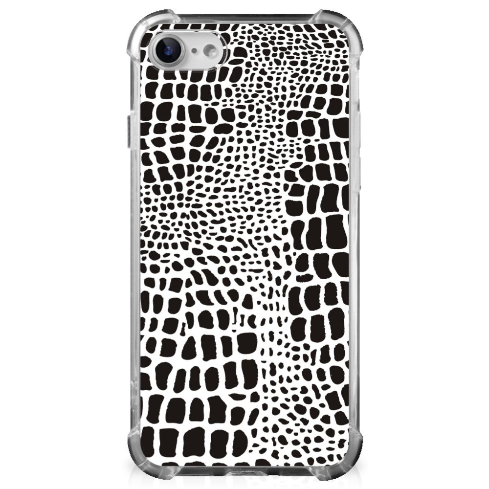 iPhone SE 2022/2020 | iPhone 8/7 Case Anti-shock Slangenprint