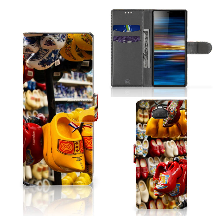 Sony Xperia 10 Flip Cover Klompen