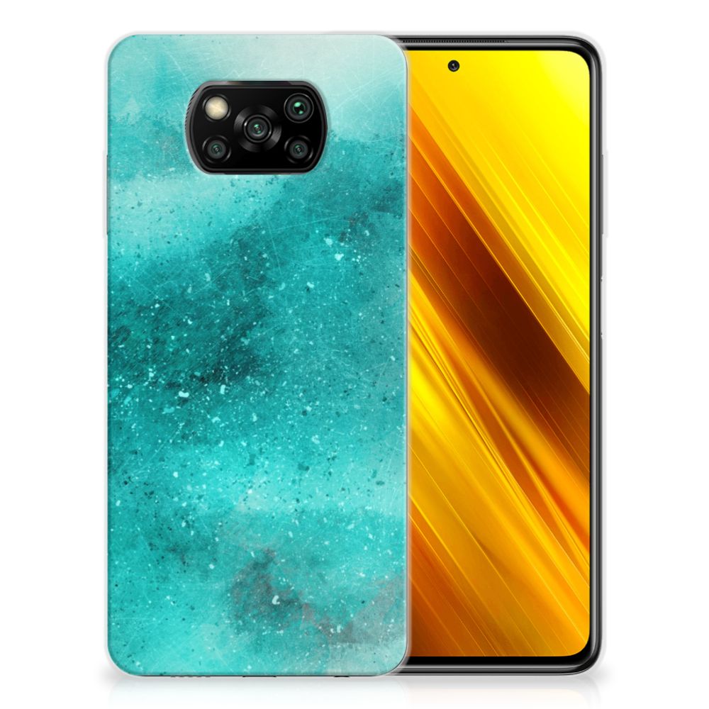 Hoesje maken Xiaomi Poco X3 | Poco X3 Pro Painting Blue