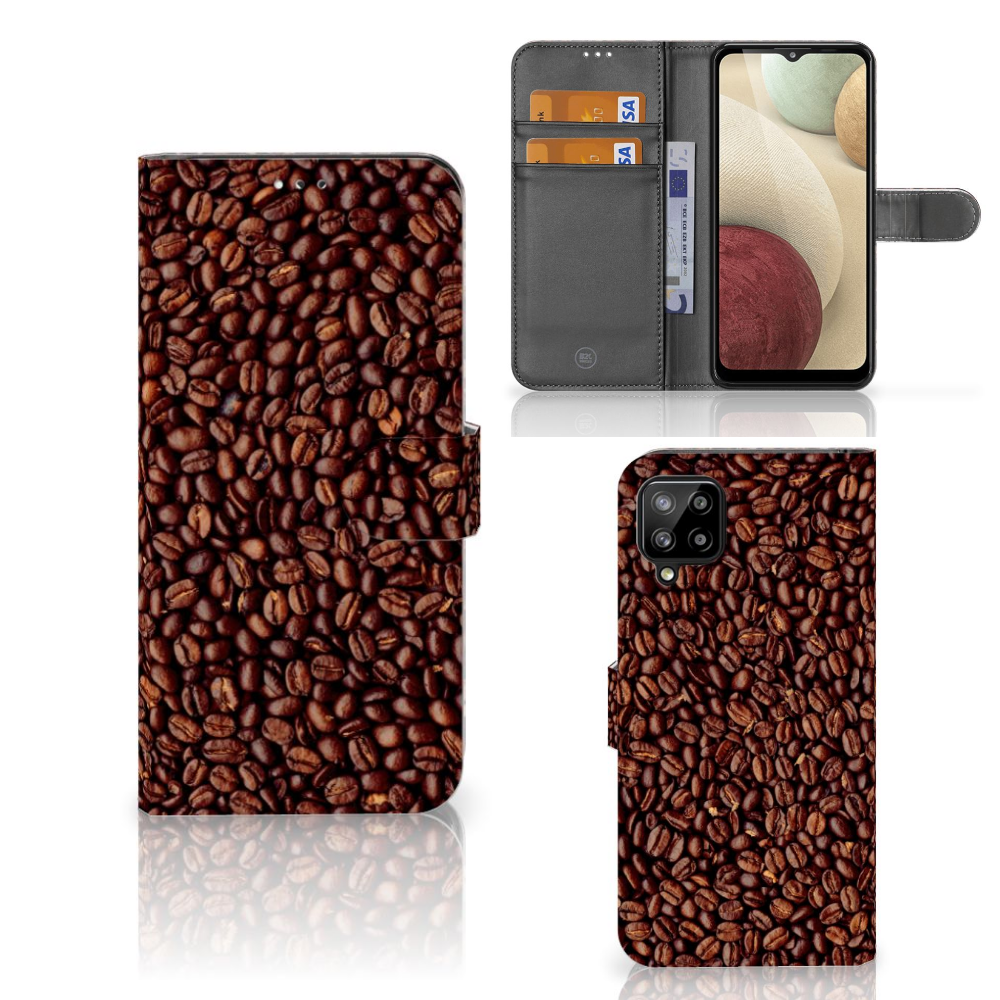 Samsung Galaxy A12 Book Cover Koffiebonen