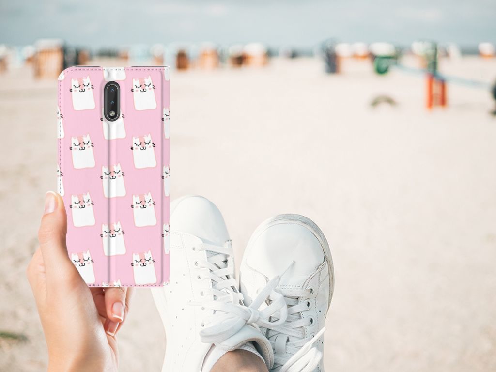 Nokia 2.3 Hoesje maken Sleeping Cats - B2C Telecom