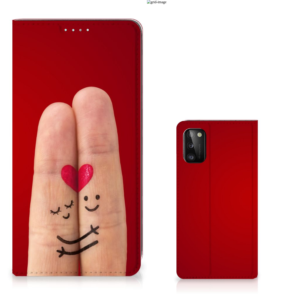 Samsung Galaxy A41 Hippe Standcase Liefde - Origineel Romantisch Cadeau - B2C Telecom
