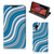 Samsung Galaxy Xcover 5 Hoesje met Magneet Waves Blue - B2C Telecom