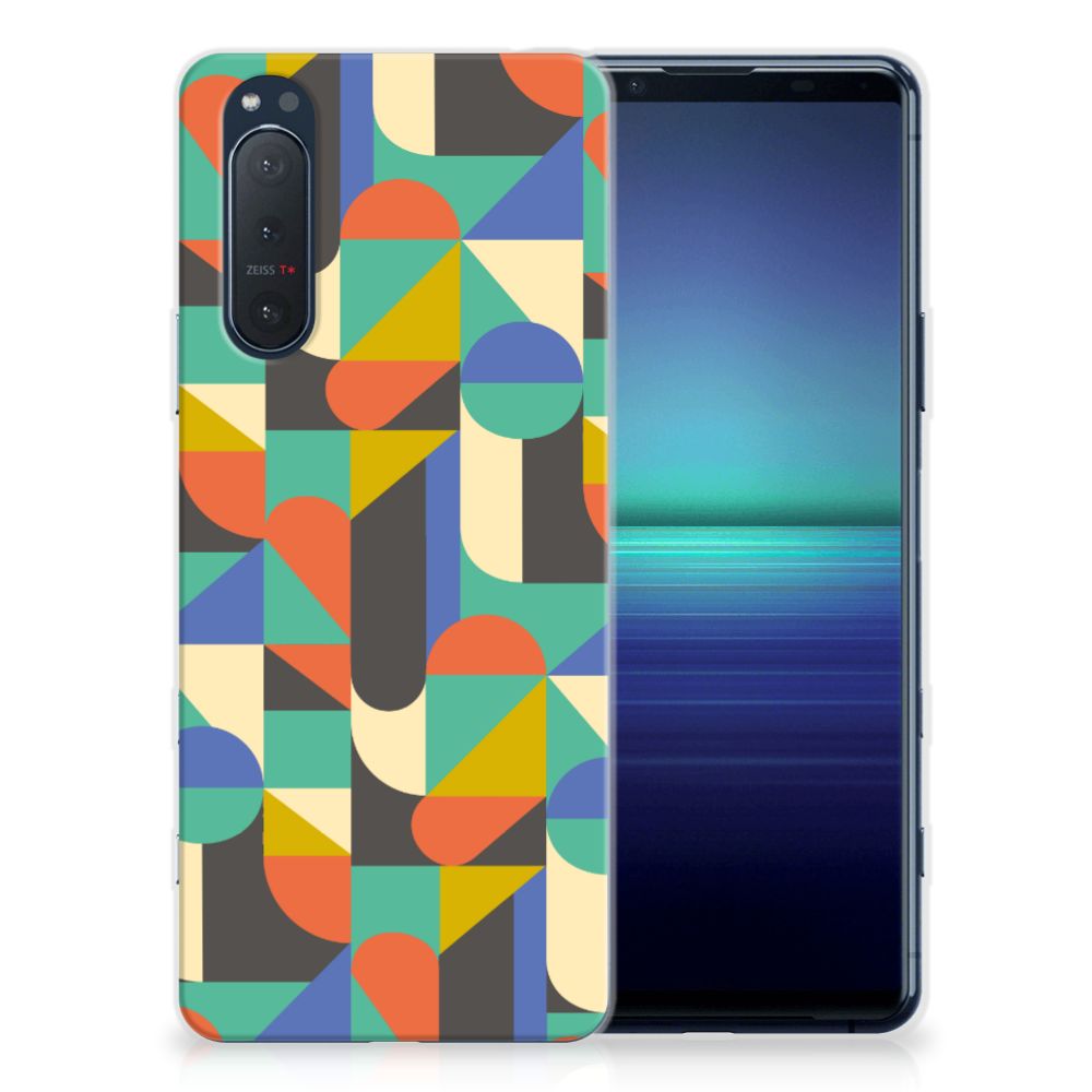 Sony Xperia 5II TPU bumper Funky Retro B2C Telecom