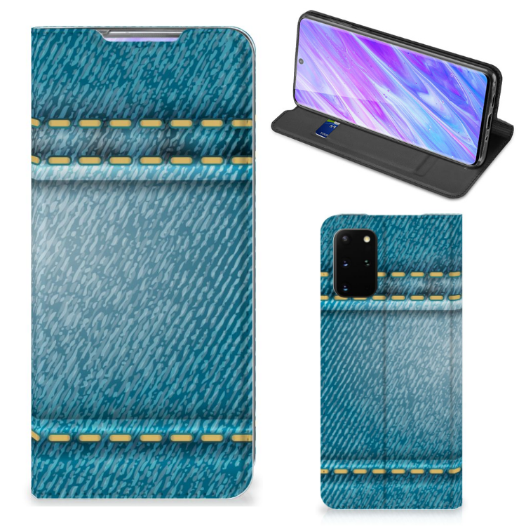 Samsung Galaxy S20 Plus Hippe Standcase Jeans - B2C Telecom
