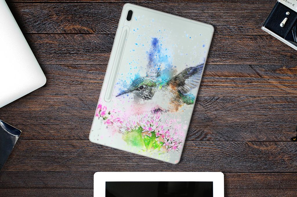 Tablethoes Samsung Galaxy Tab S7FE Vogel - B2C Telecom