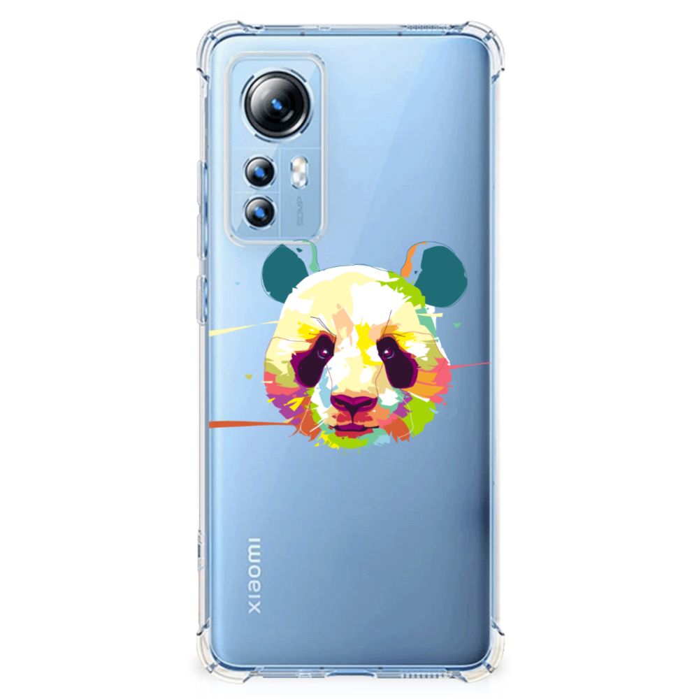 Xiaomi 12 Lite Stevig Bumper Hoesje Panda Color B2C Telecom