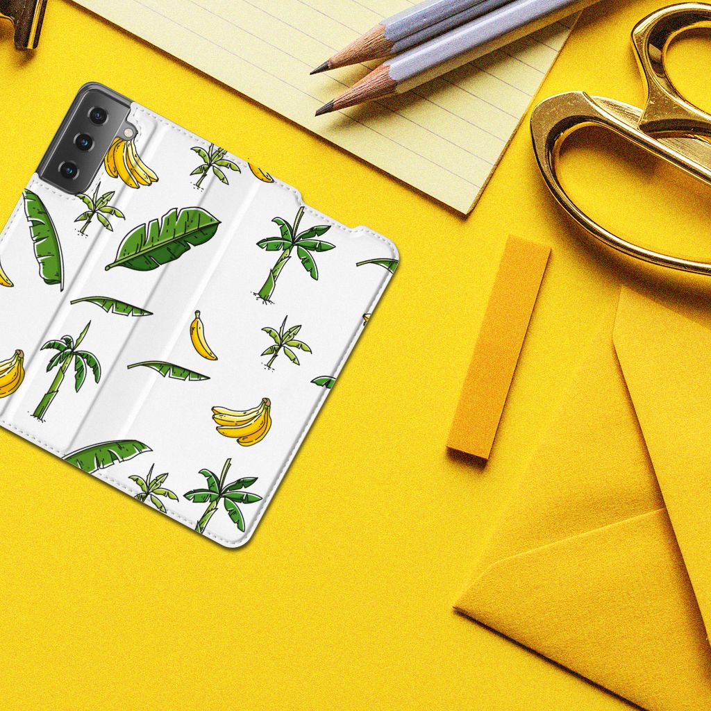 Samsung Galaxy S21 Smart Cover Banana Tree - B2C Telecom