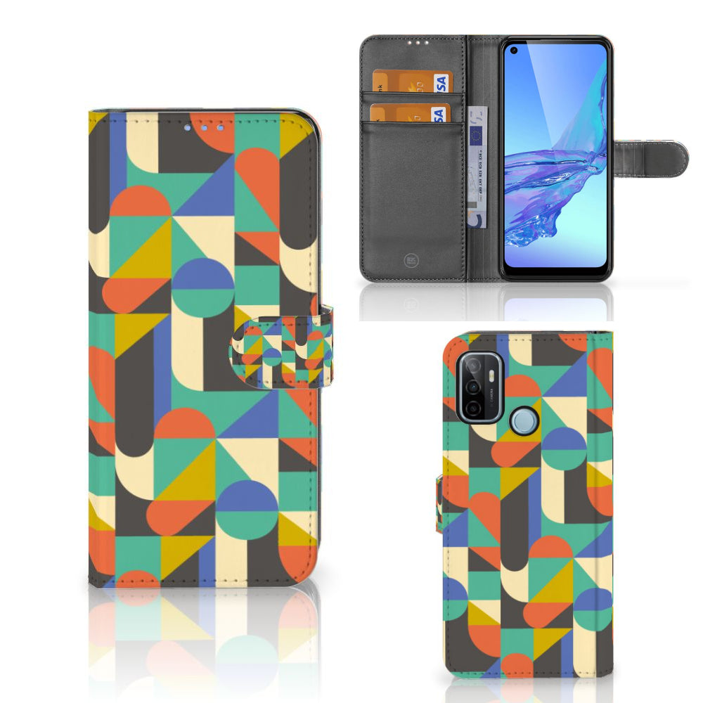 OPPO A53 | OPPO A53s Telefoon Hoesje Funky Retro