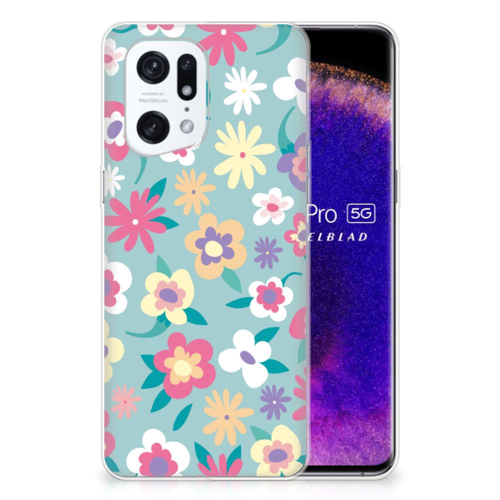 OPPO Find X5 Pro TPU Case Flower Power B2C Telecom