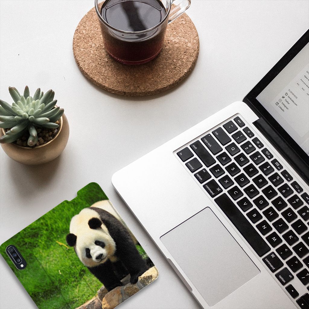 Samsung Galaxy A70 Hoesje maken Panda