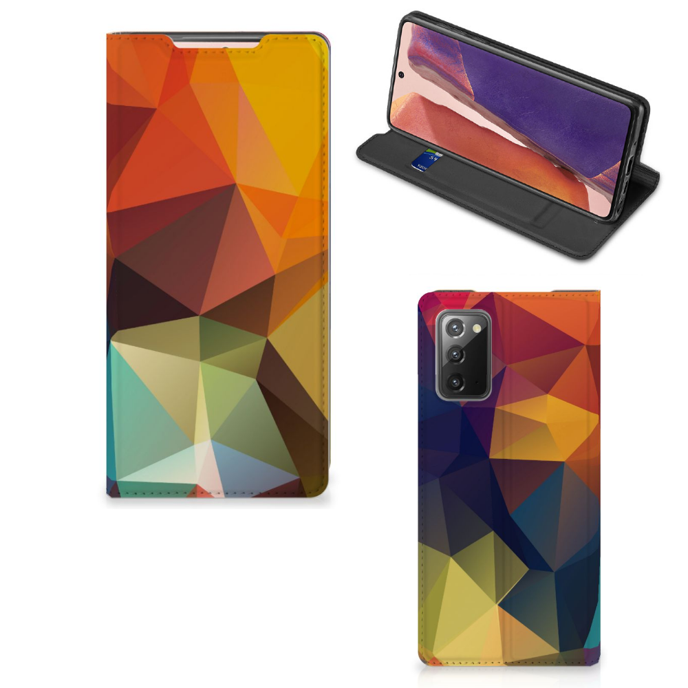 Samsung Galaxy Note20 Stand Case Polygon Color - B2C Telecom