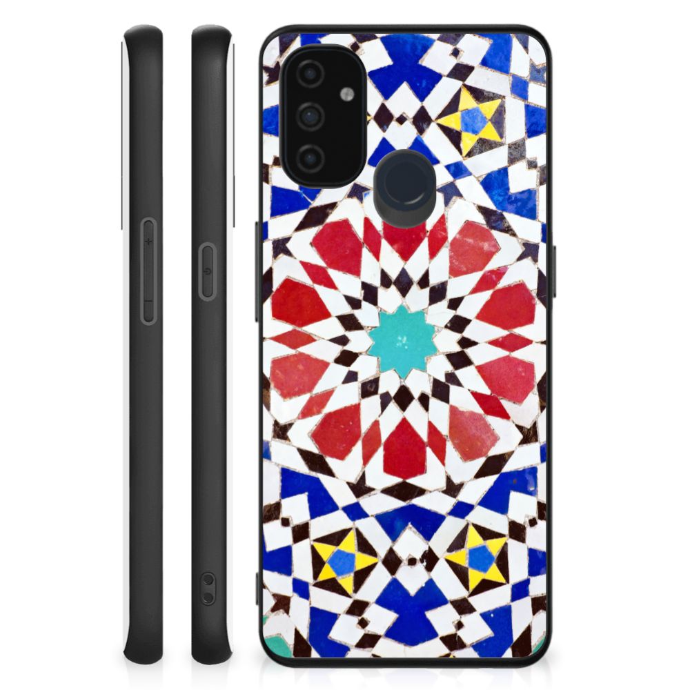 OnePlus Nord N100 Marmeren Print Telefoonhoesje Mozaïek B2C Telecom