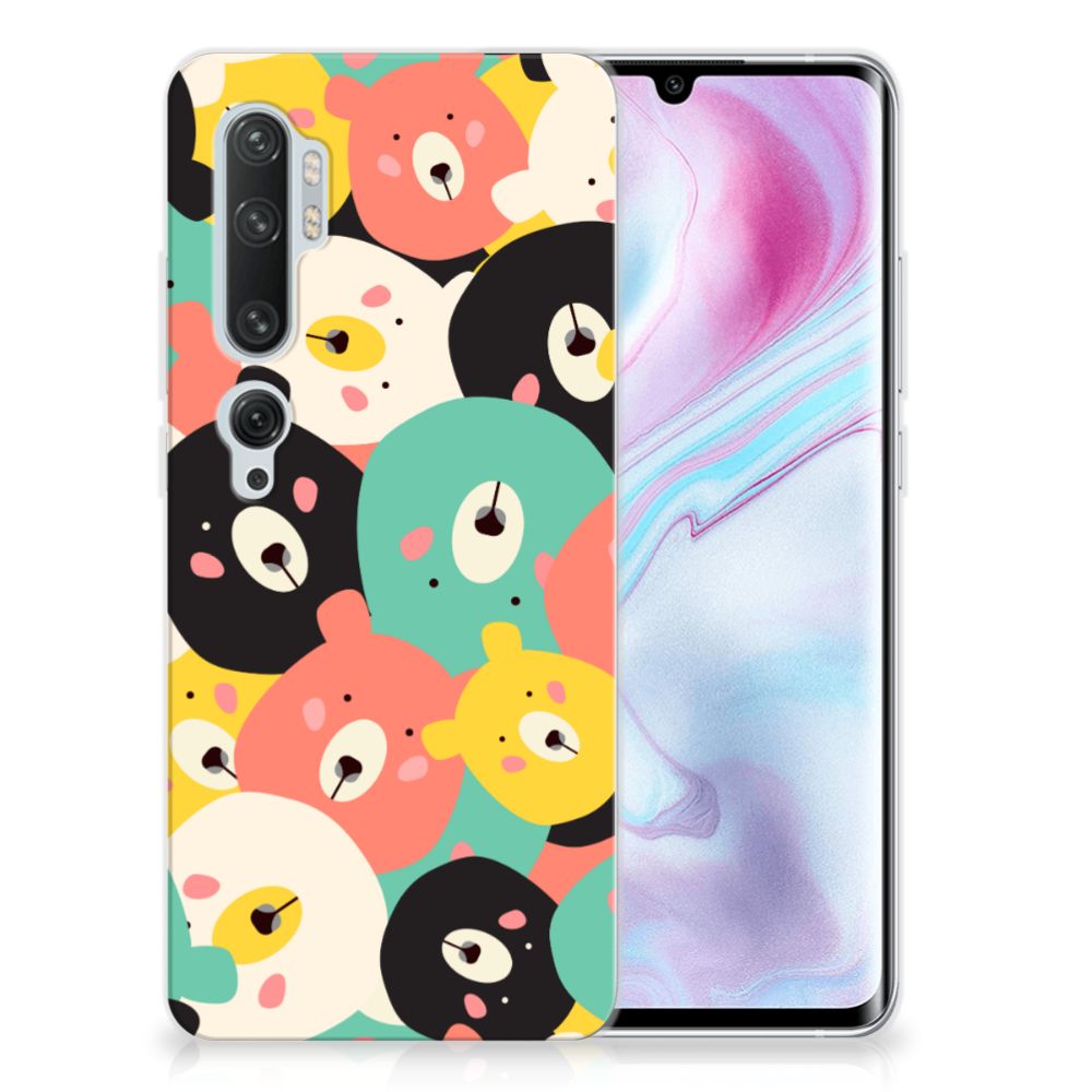 Xiaomi Mi Note 10 Pro Telefoonhoesje met Naam Bears B2C Telecom
