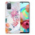 Samsung Galaxy A71 TPU Hoesje Bird Flowers