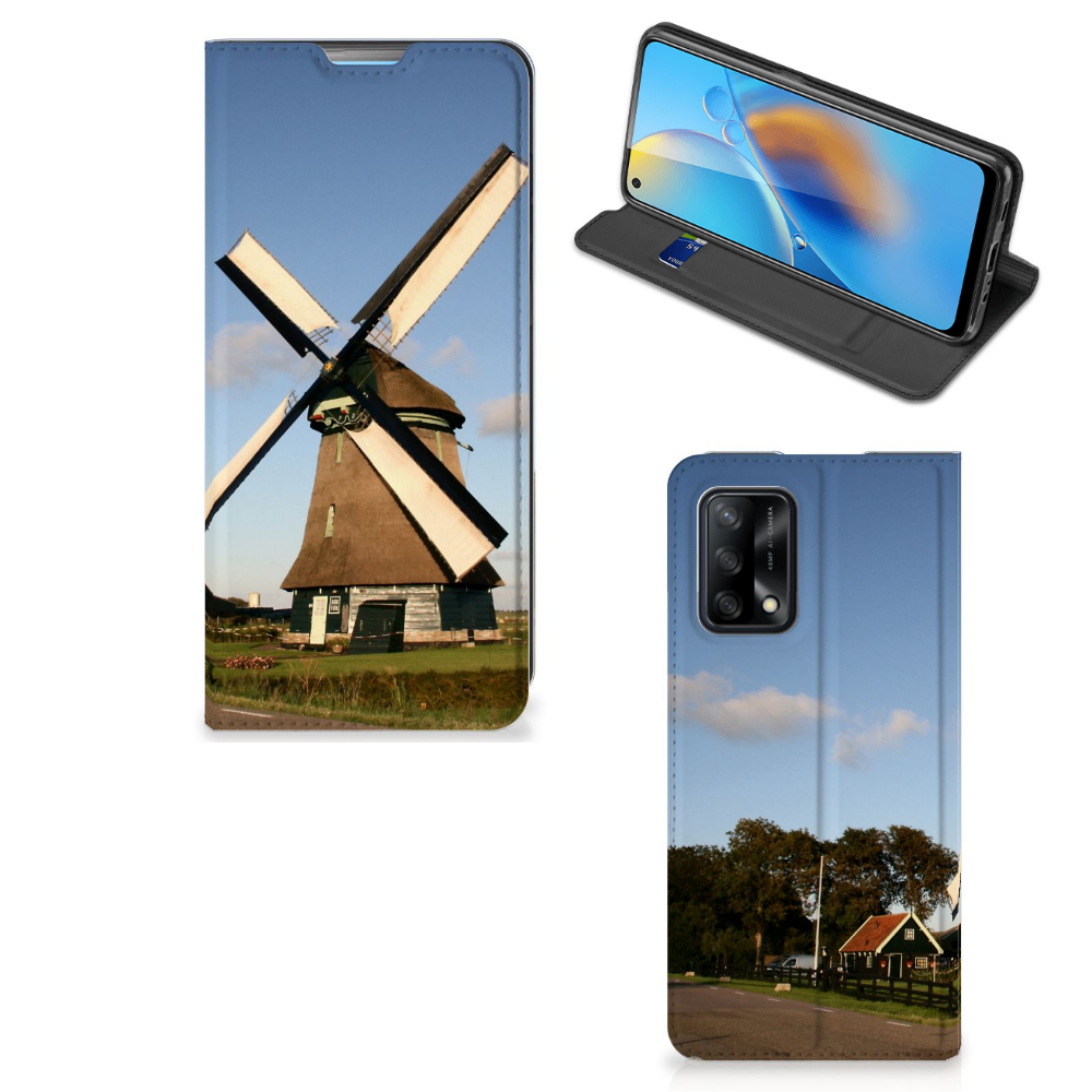 OPPO A74 4G Book Cover Molen - B2C Telecom