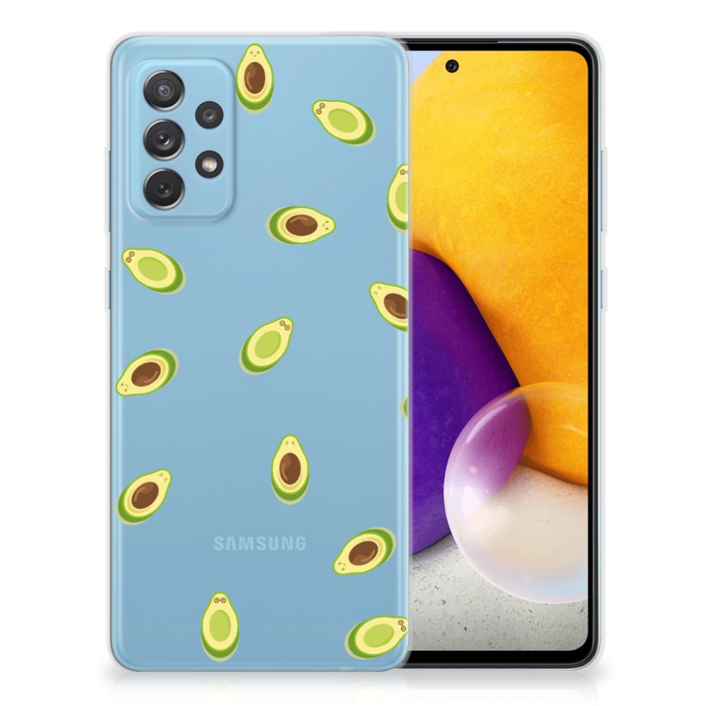 Samsung Galaxy A72 Siliconen Case Avocado