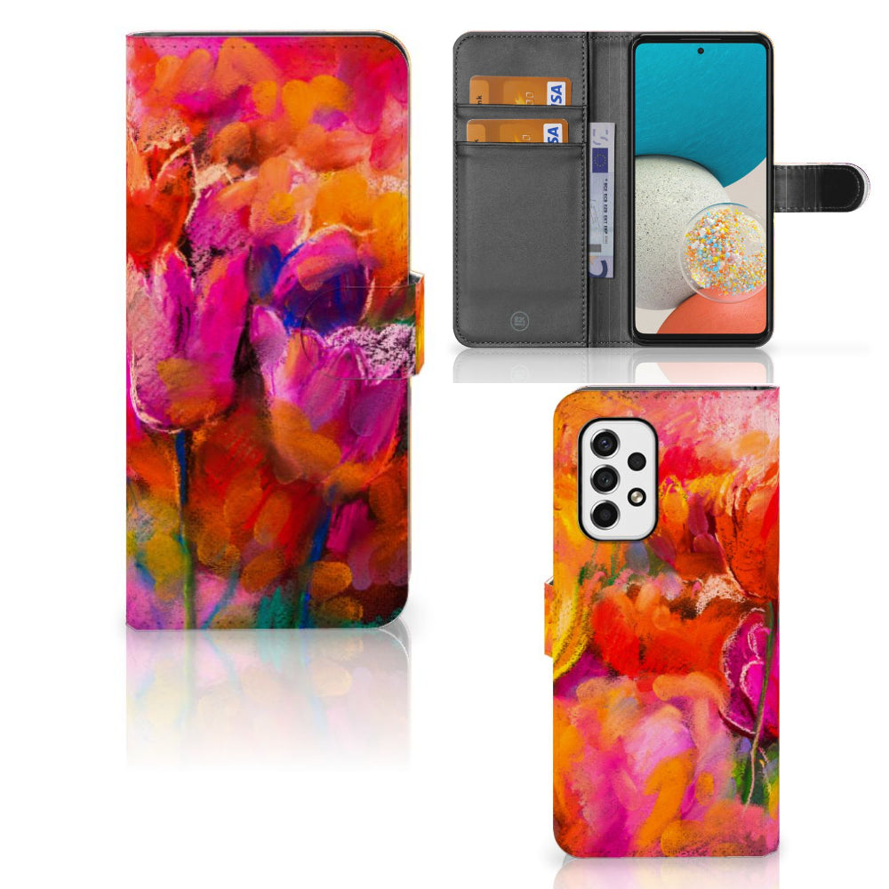 Hoesje Samsung Galaxy A53 Tulips